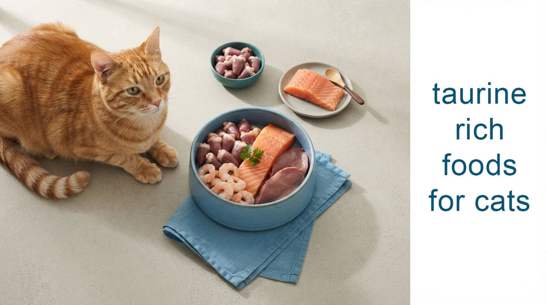 Taurine Rich Foods for Cats: What Actually Belongs in the Bowl