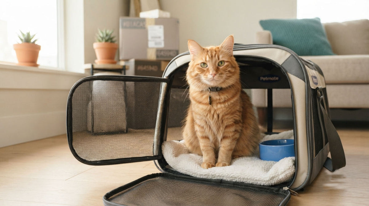 how to make cats comfortable in a new home