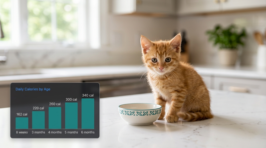 How Much to Feed a Kitten: A Kitten Feeding Chart by Age